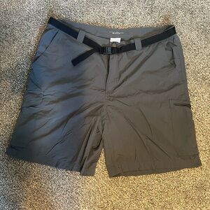 Gray Columbia cargo shorts